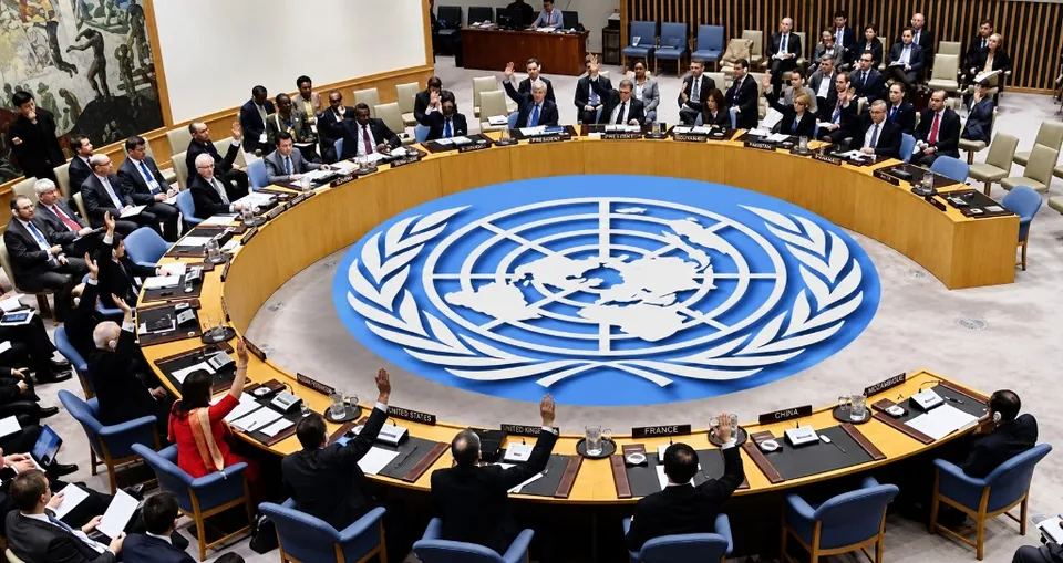 United Nations Security Council members voting